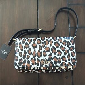 Kate Spade Leopard Print Crossbody Bag